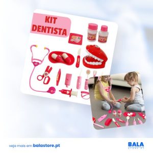 Brinquedo Kit Acessórios Médico