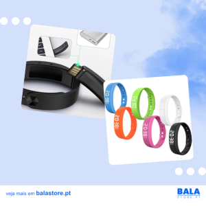 Pulseira Relógio Com Horas Digitais